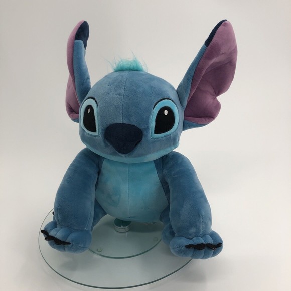 Disney Stitch Plush Stuffed Animal Sitting Toy Jay Franco & Sons Oeko-Tex 17" - Picture 1 of 12